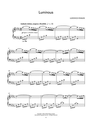Ludovico Einaudi  Underwater: Piano Solo Songbook (Piano Solo Songbooks),New