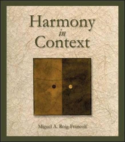 Harmony in Context,Used