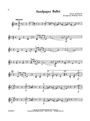 Leroy Anderson for Strings: String Quartet or String Orchestra, 2nd Violin,Used