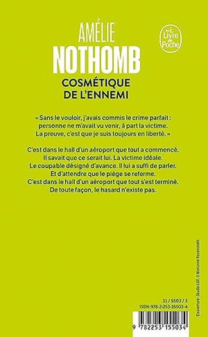 Cosmetique de L'ennemi (Le Livre De Poche) (French Edition),Used