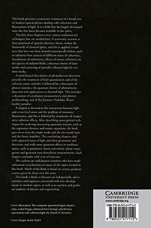 Optical Coherence and Quantum Optics,Used