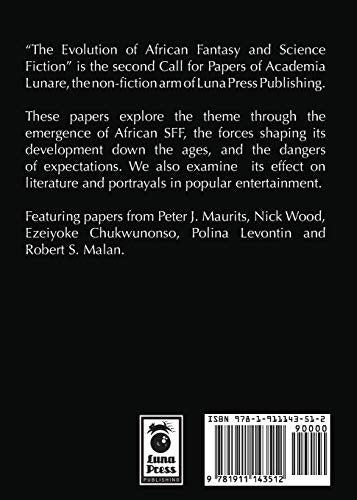 The Evolution of African Fantasy and Science Fiction,Used