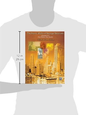 George Gershwin's Concerto in F for Piano and Orchestra: Two Pianos, Four Hands,Used