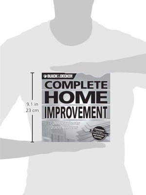 Black & Decker Complete Home Improvement: With 300 Projects and 2,000 Photos (Black & Decker Complete Photo Guide),Used