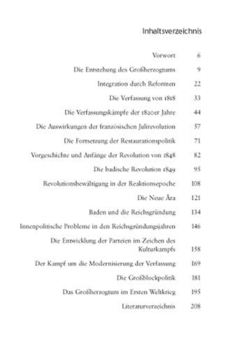 Kleine Geschichte des Grossherzogtums Baden 18061918,Used