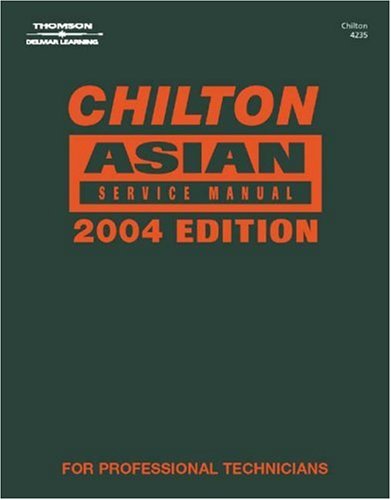 Chilton Asian Service Manual 2004,Used