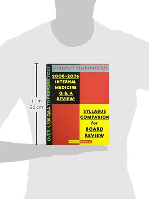 Frontrunners 20052006 Internal Medicine Q&A Review: Syllabus Companion For Board Review-used