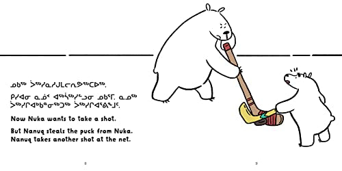Nanuq and Nuka: Teamwork!: Bilingual Inuktitut and English Edition (Arvaaq Junior),Used