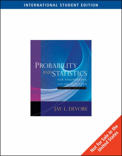 Probability and Statistics for Engineering and the Sciences,Used