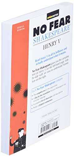 Henry V: No Fear Shakespeare SidebySide Plain English,Used