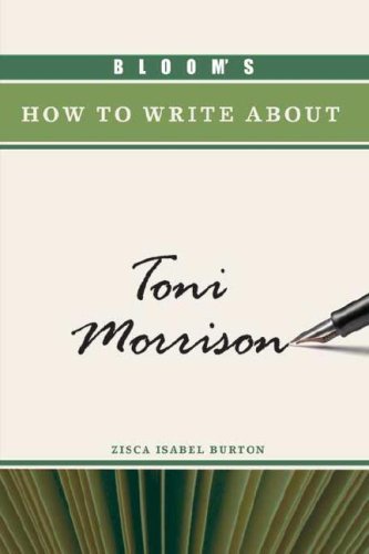 Bloom's How to Write About Toni Morrison,Used