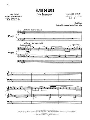 Sunday Morning Organist, Vol 9: Organ & Piano Classical Duos (Alfred's Classic Editions, Vol 9),Used