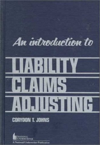Introduction to Liability Claims Adjusting,Used