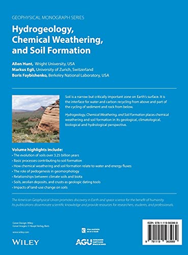 Hydrogeology, Chemical Weathering, and Soil Formation (Geophysical Monograph),Used