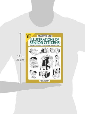 ReadytoUse Illustrations of Senior Citizens (Dover Clip Art ReadytoUse),Used