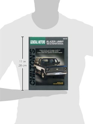 Chevrolet Blazer and Jimmy, 196982 (Chilton Total Car Care Series Manuals),New