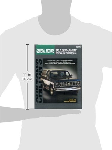 Chevrolet Blazer and Jimmy, 196982 (Chilton Total Car Care Series Manuals),Used