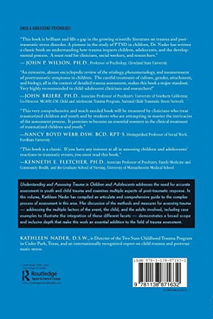 Understanding and Assessing Trauma in Children and Adolescents: Measures, Methods, and Youth in Context (Psychosocial Stress Ser,Used