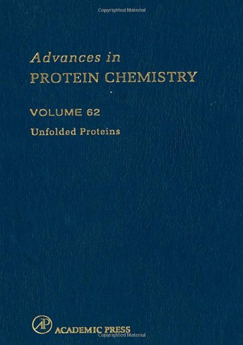 Unfolded Proteins (Volume 62) (Advances in Protein Chemistry, Volume 62),Used
