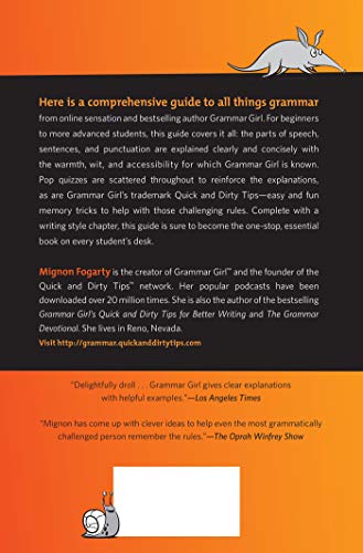 Grammar Girl Presents The Ultimate Writing Guide For Students (Quick & Dirty Tips),New