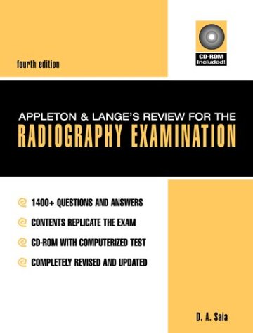 Appleton & Lange Review For The Radiography Examination,Used