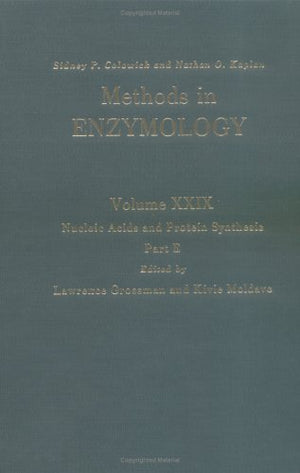 Nucleic Acids and Protein Synthesis, Part E (Volume 29) (Methods in Enzymology, Volume 29)