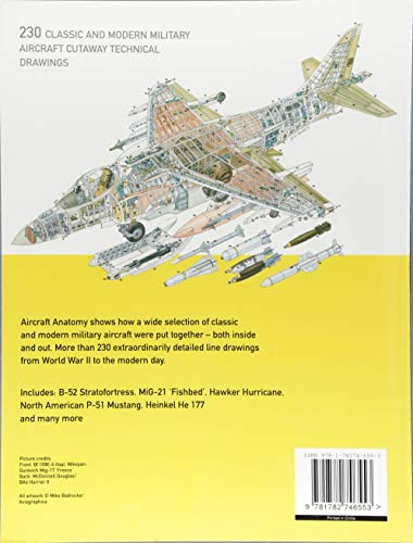 Aircraft Anatomy: A technical guide to military aircraft from World War II to the modern day,Used