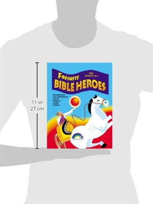 Favorite Bible Heroes Activity Book Grades 34,Used