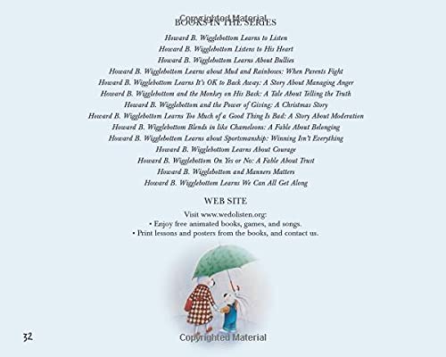 Howard B. Wigglebottom Learns About Mud and Rainbows,Used