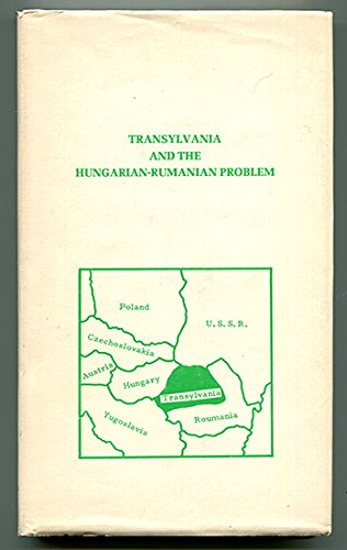 Transylvania and the HungarianRumanian Problem: A Symposium Compiled by the Danubian/Research and Information Center. Ed by Ann,Used