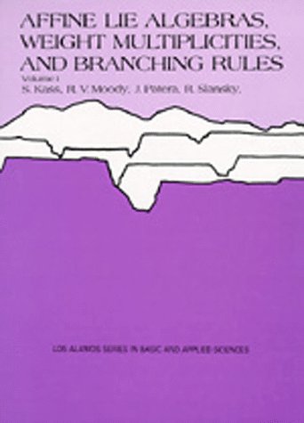 Affine Lie Algebras, Weight Multiplicities, And Branching Rules (2 Volume Set),Used