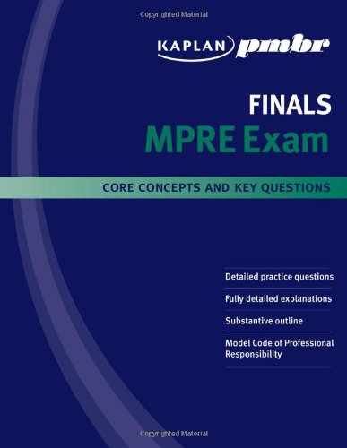 Kaplan PMBR FINALS: MPRE Exam,Used