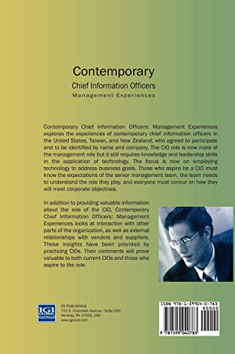 Contemporary Chief Information Officers: Management Experiences,Used