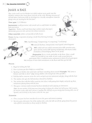 The Amazing Jamnasium: A Playful Companion To Together In Rhythm, Book & Cd,New