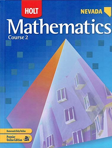 Holt Mathematics: Student Edition Course 2 2007,Used