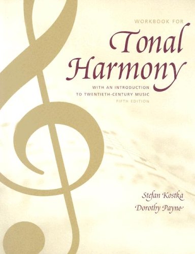 Tonal Harmony Wkbk with Wkbk Audio CD and Finale CDROM,New