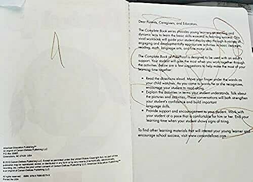 Complete Book of Preschool,Used