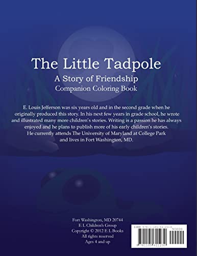 The Little TadpoleA Story of Friendship: Companion Coloring Book,Used