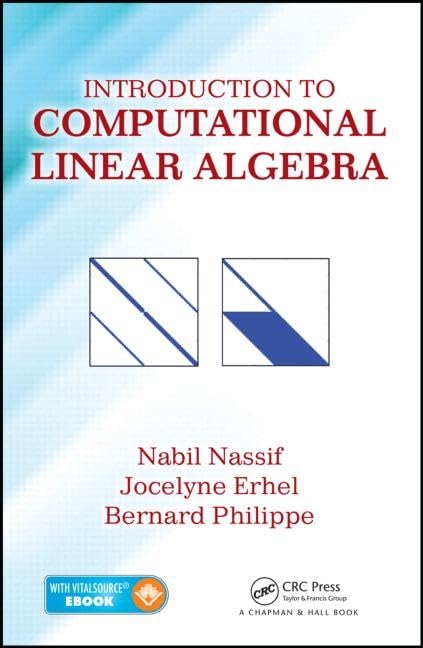 Introduction to Computational Linear Algebra,Used