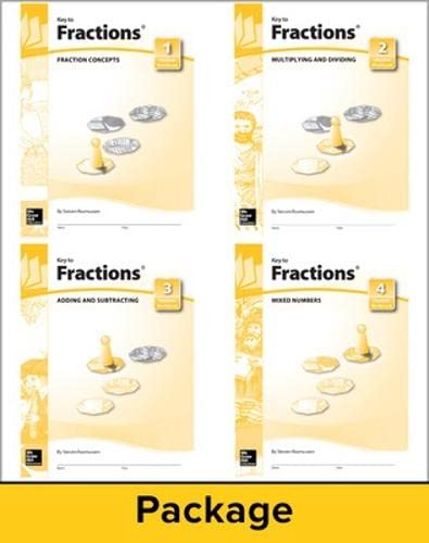 Key to Fractions, Books 14 Set,Used