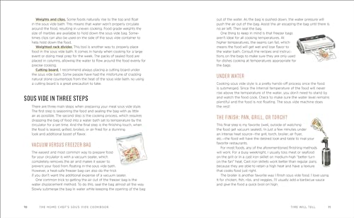 The Home Chef's Sous Vide Cookbook: Elevated Recipes for Your Favorite Meats and Sides,Used