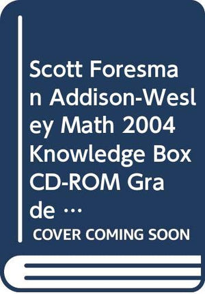 Scott Foresman AddisonWesley Math 2004 Knowledge Box CDROM Grade 1,Used