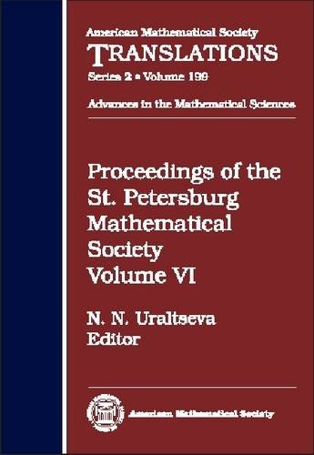 Proceedings of the St. Petersburg Mathematical Society (AMERICAN MATHEMATICAL SOCIETY TRANSLATIONS SERIES 2),Used