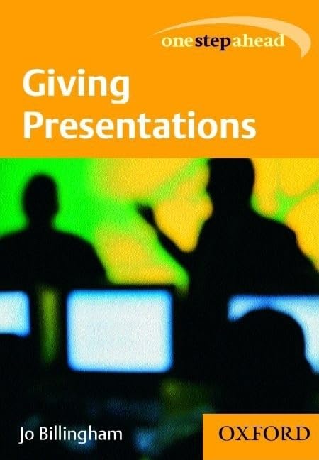 One Step Ahead: Giving Presentations (One Step Ahead Series),Used