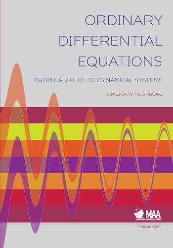 Ordinary Differential Equations: From Calculus to Dynamical Systems (Mathematical Association of America Textbooks),Used