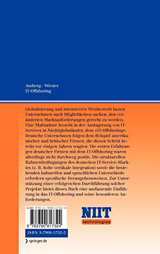 ITOffshoring: Management internationaler ITOutsourcingProjekte (German Edition),Used
