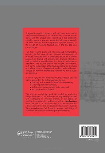Dynamics of Structures and Foundations: A Unified Approach: Fundamentals: 1,Used