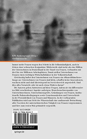 Chefinnensache: Frauen in der unternehmerischen Praxis (KfWPublikationen zu Grndung und Mittelstand) (German Edition),Used
