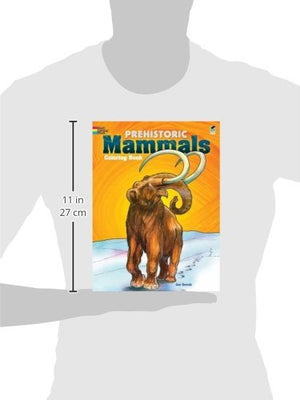 Prehistoric Mammals Coloring Book,Used