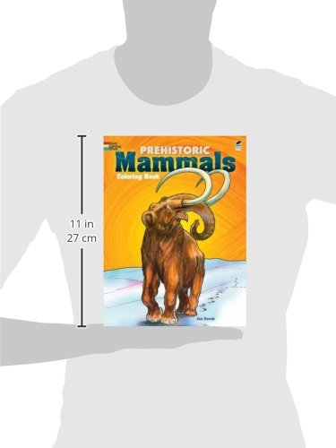 Prehistoric Mammals Coloring Book,Used